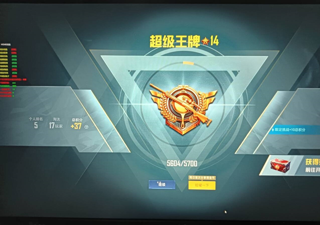 和平精英王牌